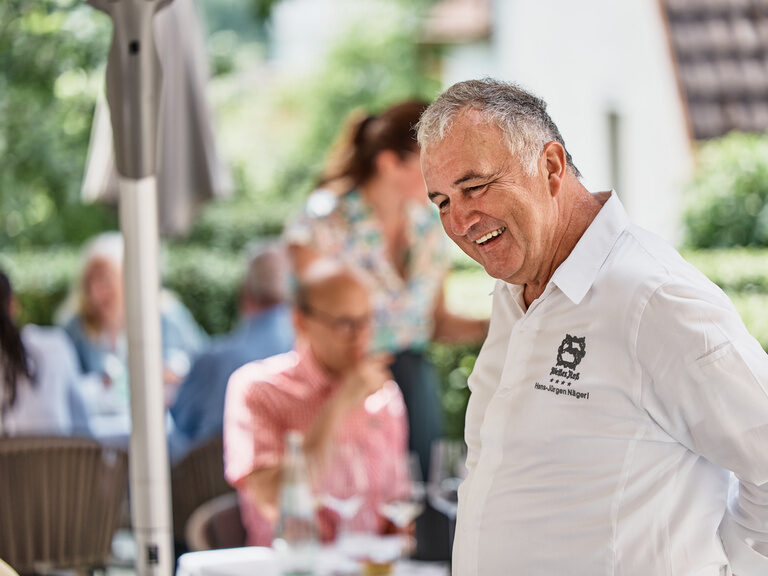Der Inhaber des weissen Rosses beim Fleischmann & Friends 2025